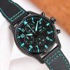 IWC Pilot's Chronograph Super Clone Watch | Premium Replica with COD 817403144 - front view