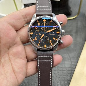 IWC Pilot's Chronograph Super Clone Watch | Premium Luxury Replica 1035954052 - front view