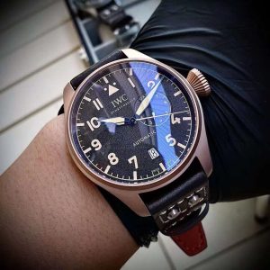 IWC Heritage Big Pilot's 1:1 Super Clone Watch with 7-Day Power Reserve 1104330843 - front view