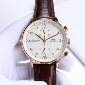 IWC Portuguese Chronograph Premium Replica Watch with Cash on Delivery 906062662 - front view