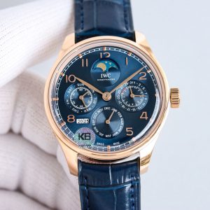 IWC Portuguese Perpetual Calendar Super Clone Watch with Cash on Delivery 1097285025 - front view | IWC