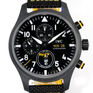 IWC Pilot's Chronograph Super Clone Men's Ceramic Watch 44.5mm 1134150640 - side view