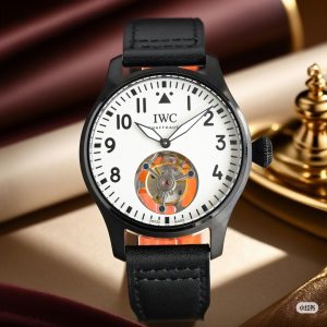 IWC Pilot's 43mm Manual Tourbillon Super Clone & Luxury Replica Watch 1128418364 - interior view