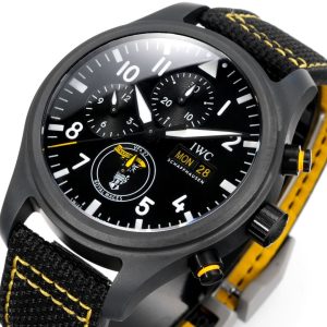 IWC Pilot's Chronograph Super Clone Men's Ceramic Watch 44.5mm 1134150640 - interior view