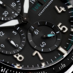 IWC Pilot's Super Clone Chronograph Watch with Ceramic Bezel 1131677404 - back view