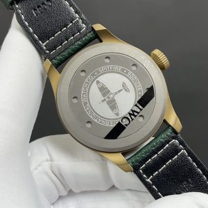 IWC Big Pilot 43mm Super Clone Watch with Premium Calfskin Strap 1127498239 - detailed view | IWC
