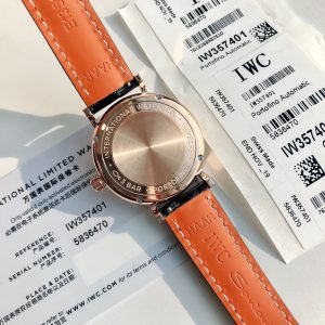 Elegant IWC Portofino 34mm Ladies Super Clone Watch with Cash on Delivery 1128322937 - macro shot | IWC